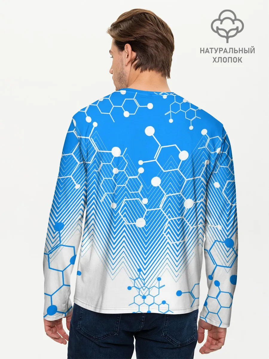 Мужской лонгслив базовый / СЕРХИО АГУЭРО / МАНЧЕСТЕР СИТИ