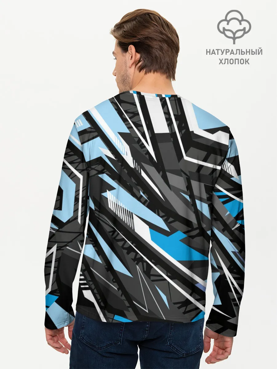 Мужской лонгслив базовый / Серхио Агуэро