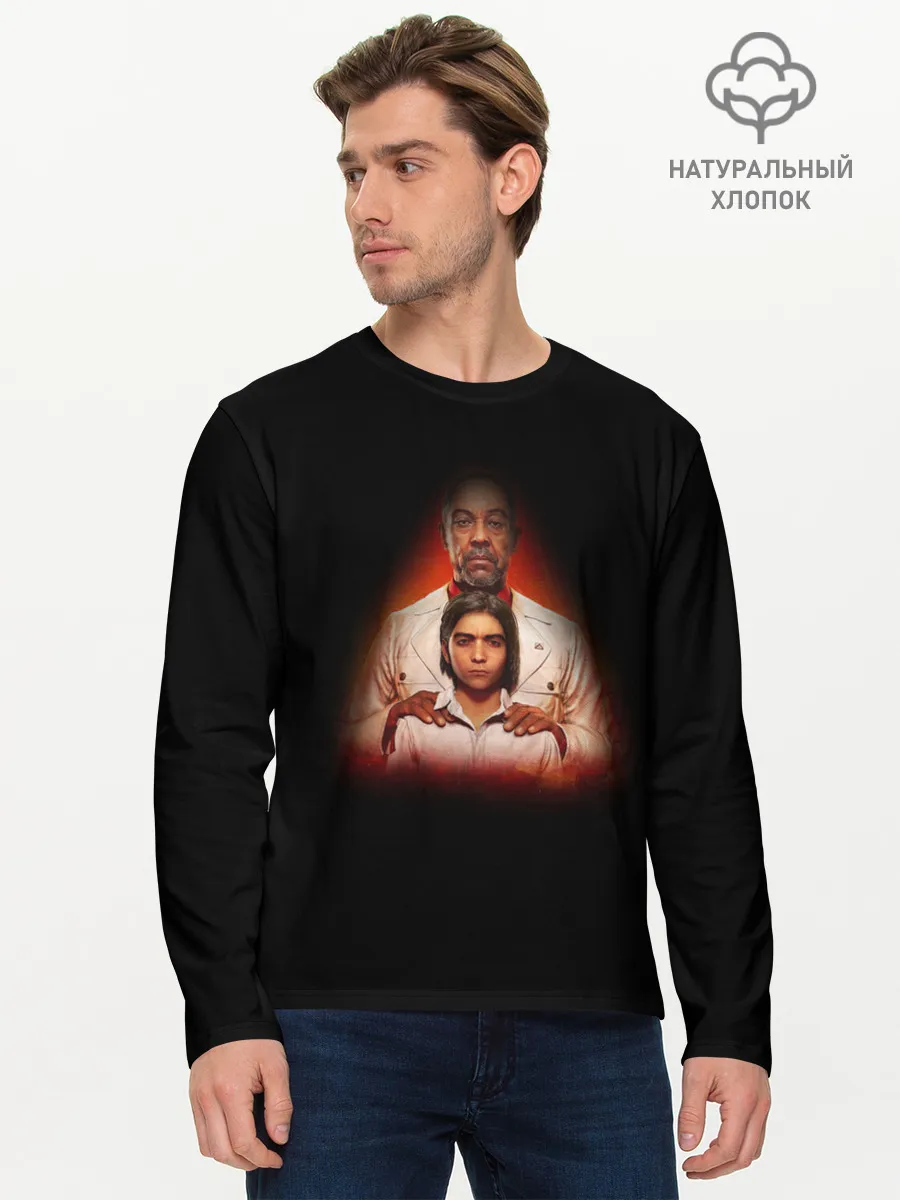 Мужской лонгслив базовый / FaR CrY 6 Отец и сын