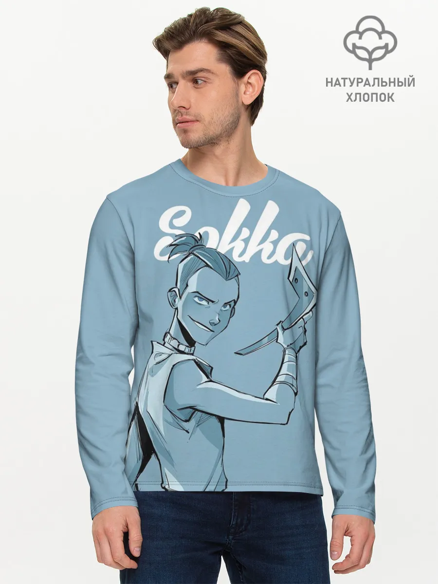 Мужской лонгслив базовый / Sokka