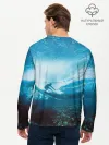 Мужской лонгслив базовый / Под водой