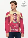Мужской лонгслив базовый / Криштиану Роналду
