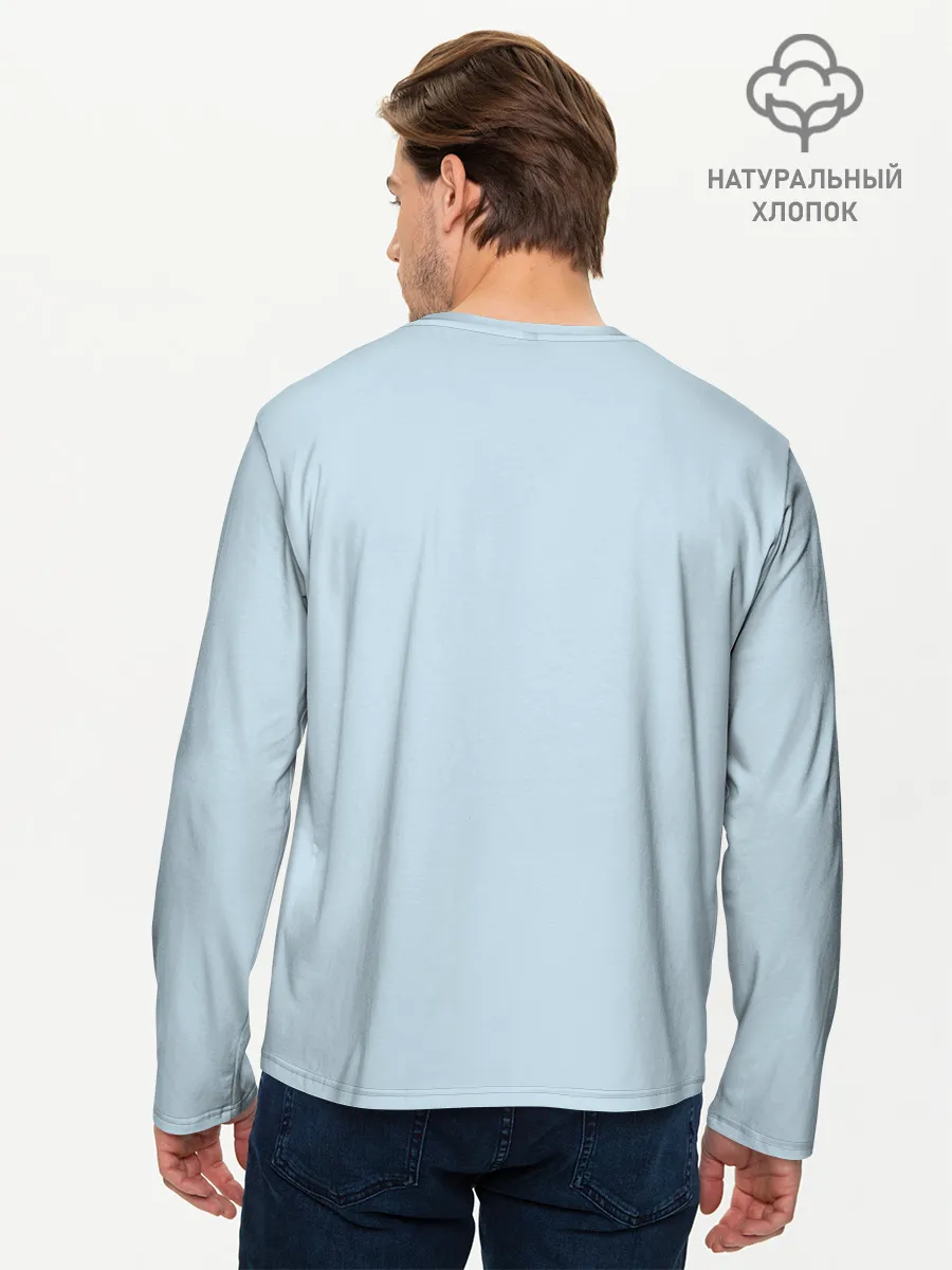 Мужской лонгслив базовый / Sea Circle