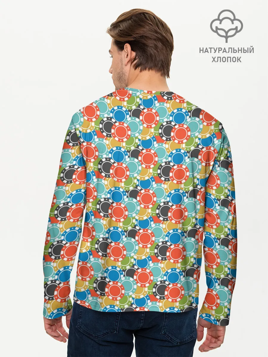 Мужской лонгслив базовый / Фишки