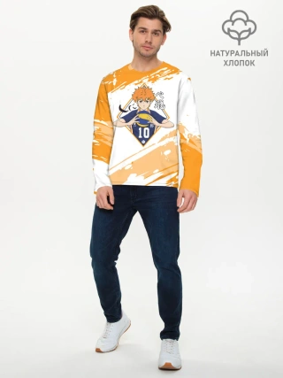 Мужской лонгслив базовый / Шоё Хината | Haikyuu!!