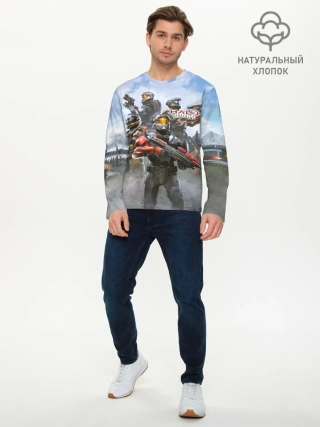 Мужской лонгслив базовый / Halo Infinite