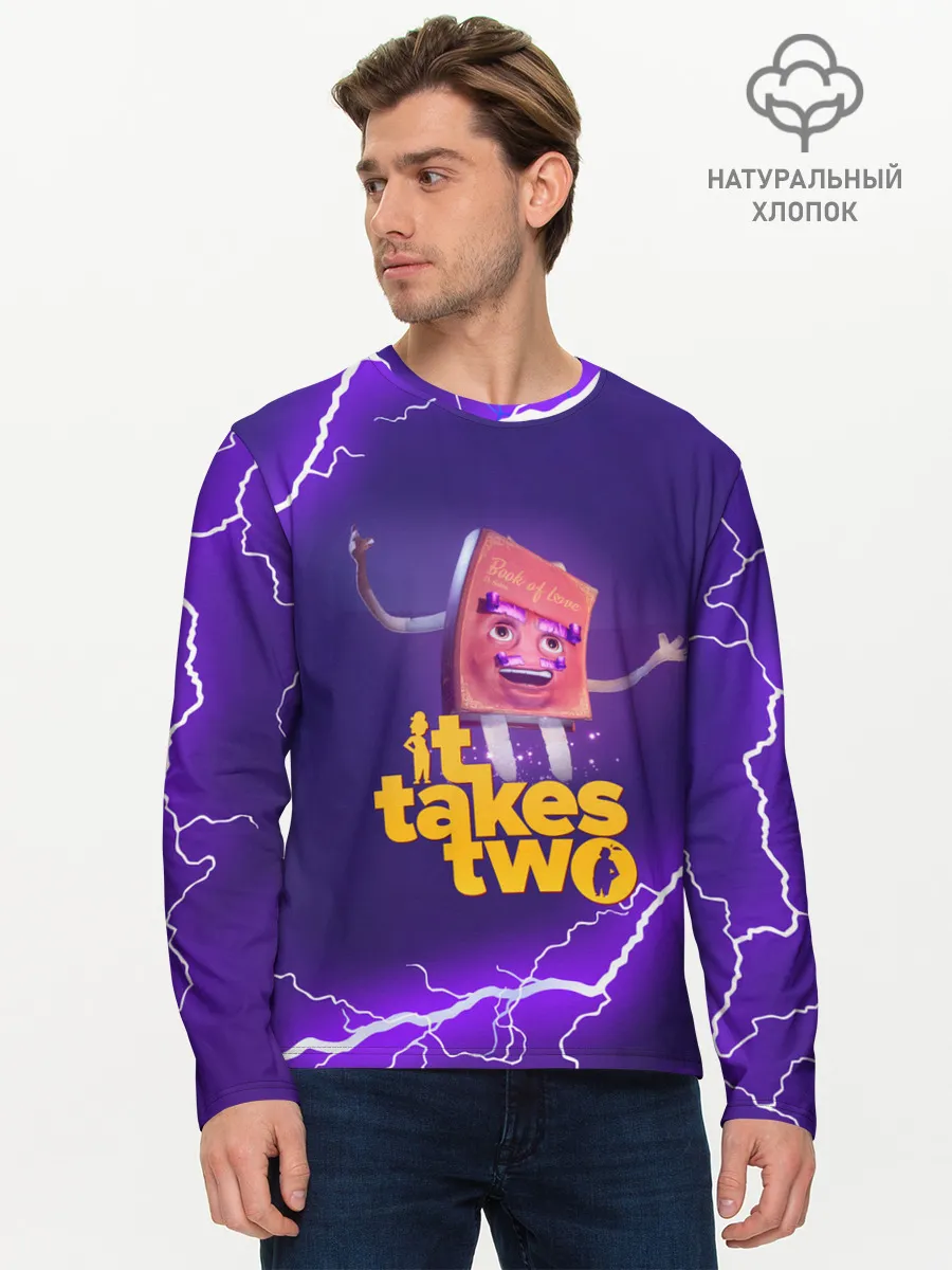 Мужской лонгслив базовый / It takes two | DR Hakim