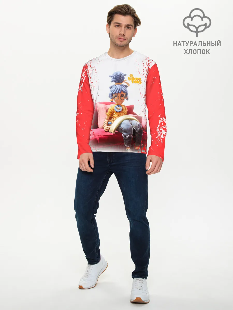 Мужской лонгслив базовый / It takes two | Hazelight Studios