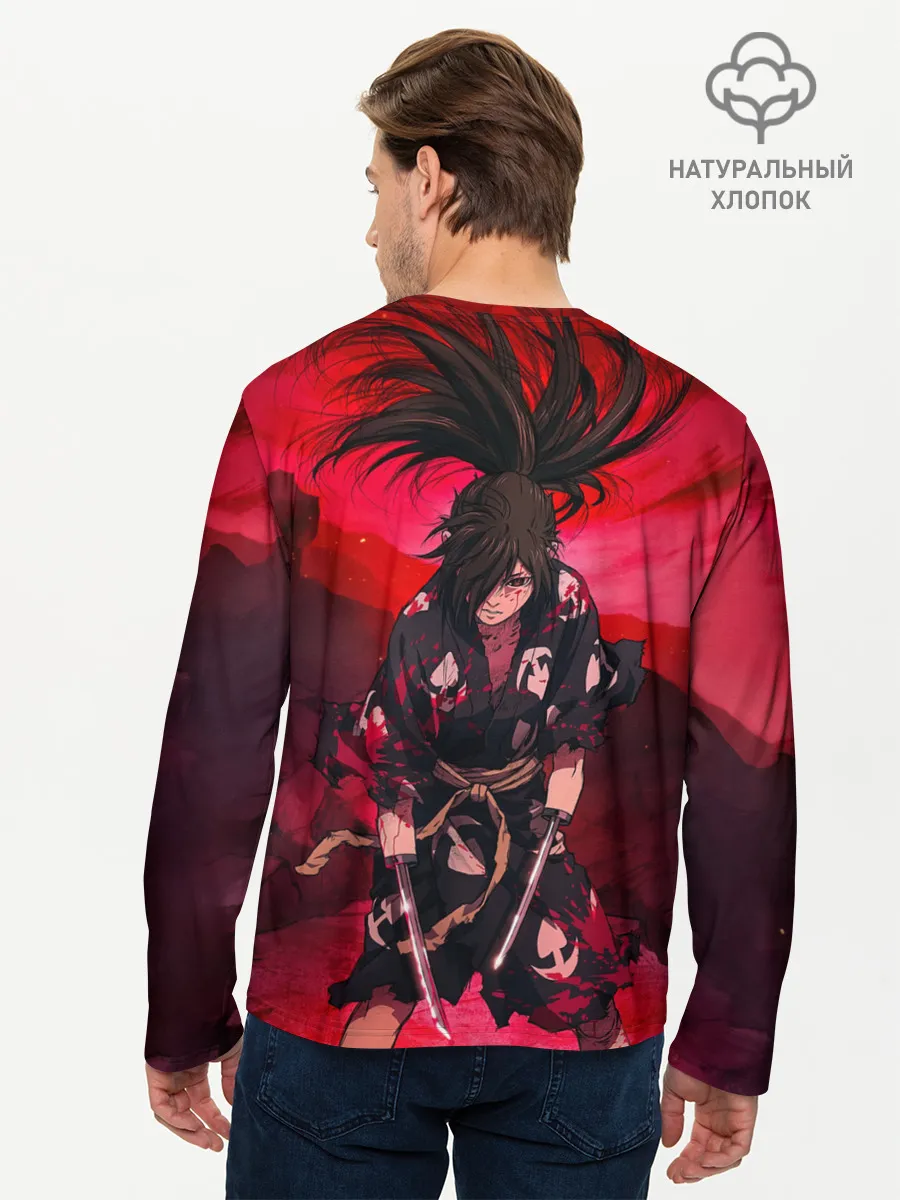 Мужской лонгслив базовый / Dororo Poster | Дороро Постер