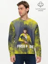 Мужской лонгслив базовый / GARENA FREEFIRE | БАТЛГРАУНД