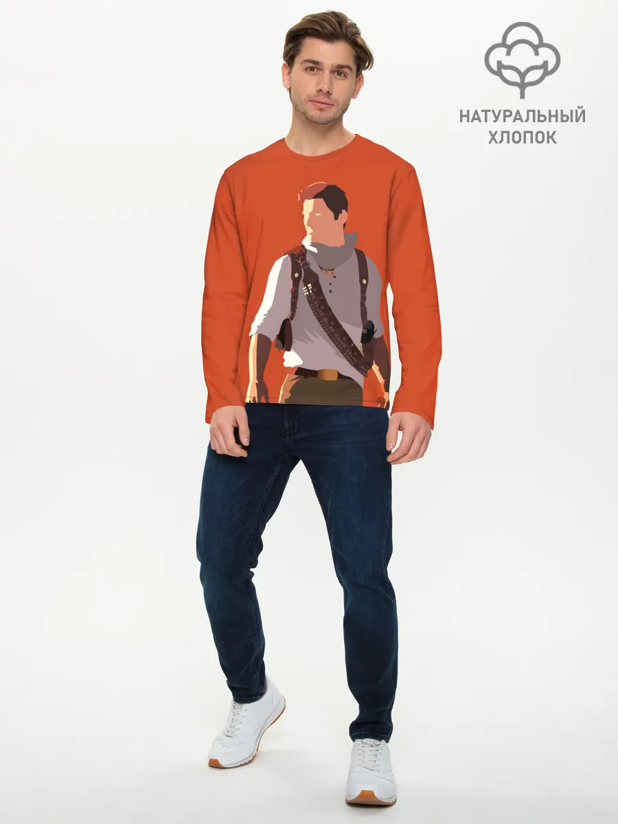 Мужской лонгслив базовый / Нейтан Морган