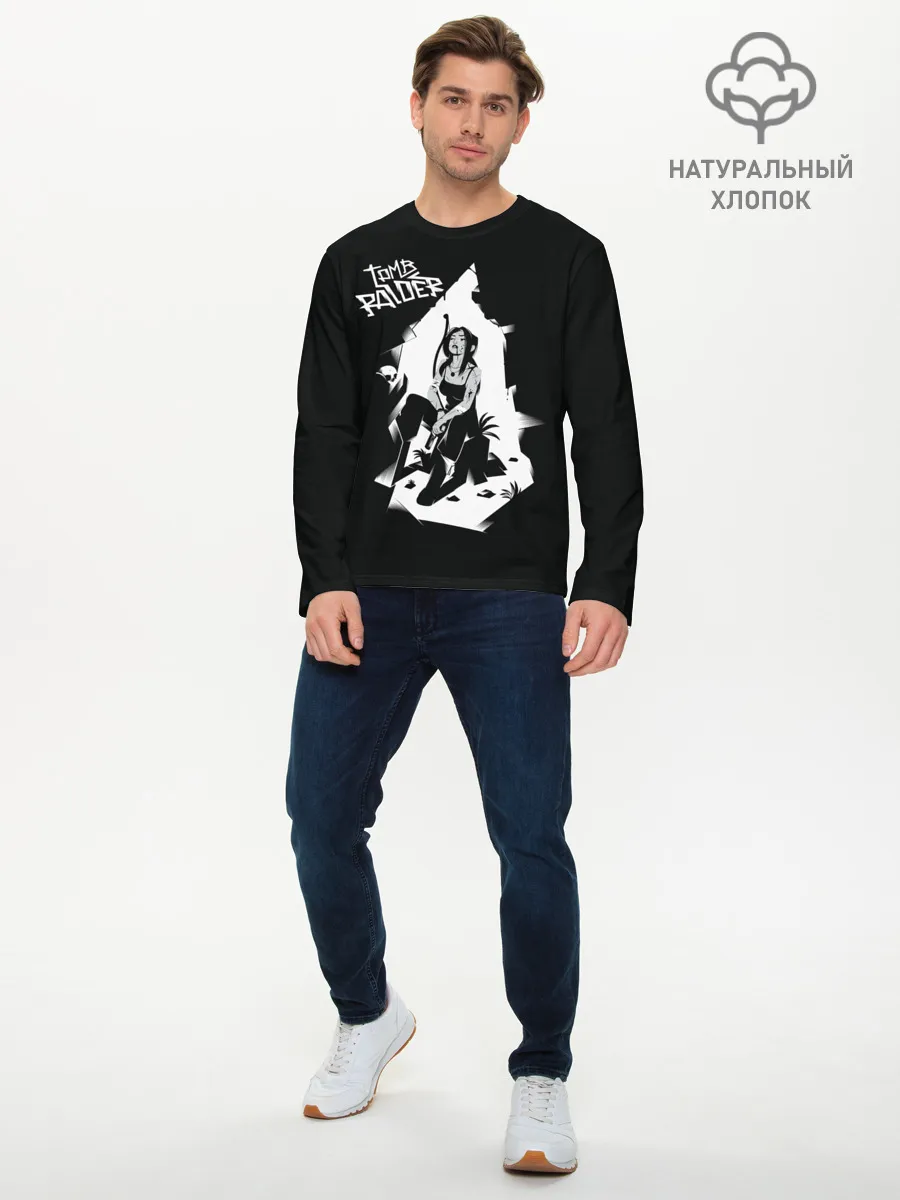 Мужской лонгслив базовый / BW Lara