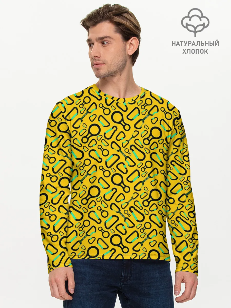 Мужской лонгслив базовый / Альпинист