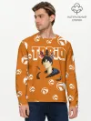 Мужской лонгслив базовый / Тобио Кагеяма корона Haikyuu!!