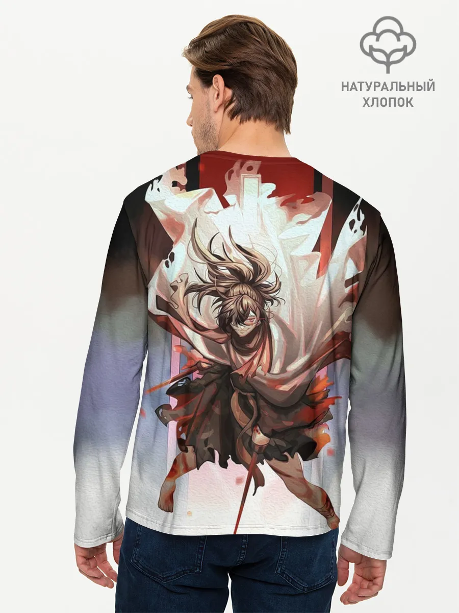 Мужской лонгслив базовый / ХЯККИМАРУ | ДОРОРО