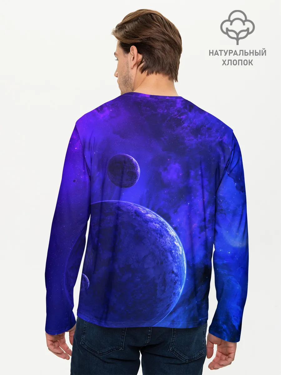 Мужской лонгслив базовый / MONA