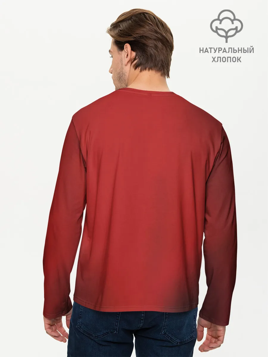 Мужской лонгслив базовый / Red Lil Peep