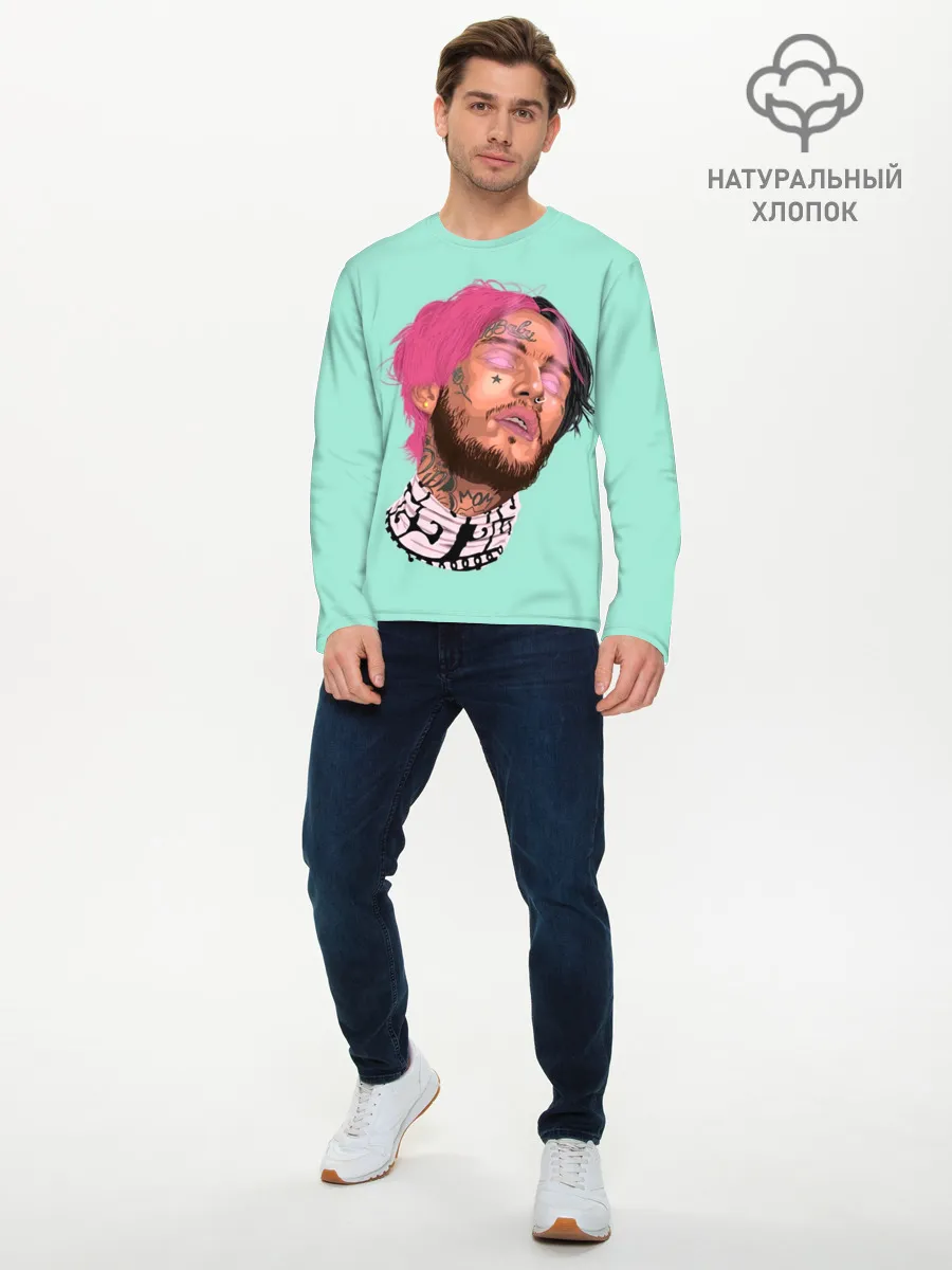 Мужской лонгслив базовый / Magic Lil Peep