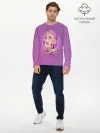 Мужской лонгслив базовый / Purpule Peep