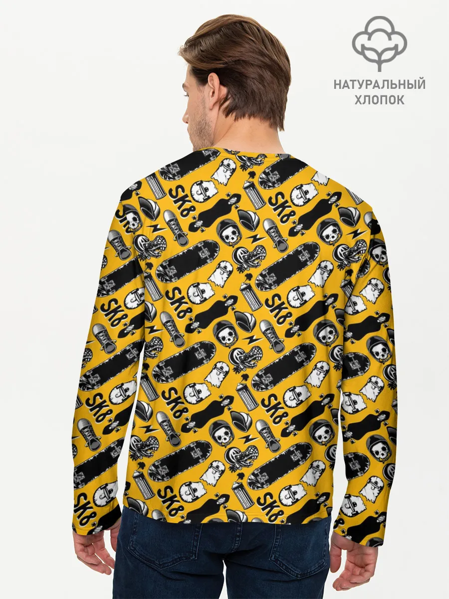 Мужской лонгслив базовый / SK8