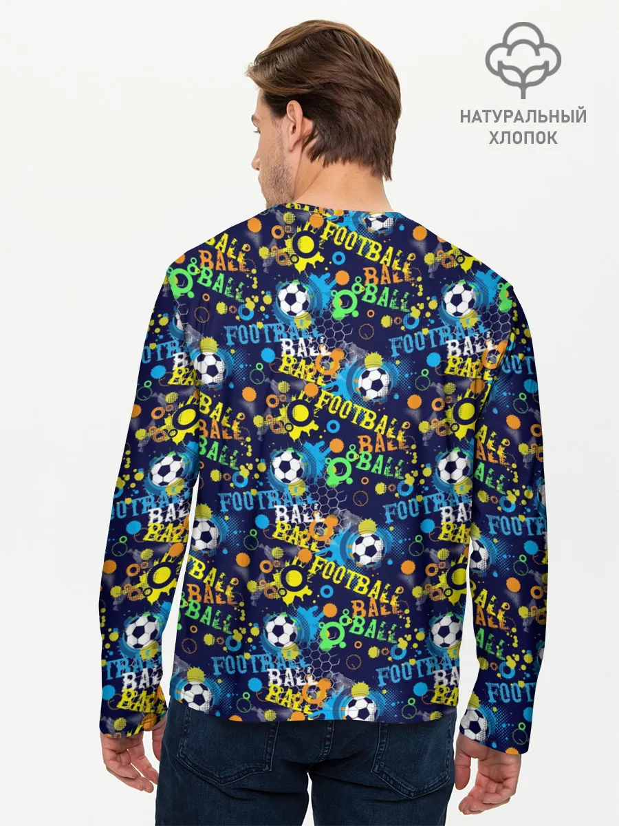 Мужской лонгслив базовый / FOOTBALL