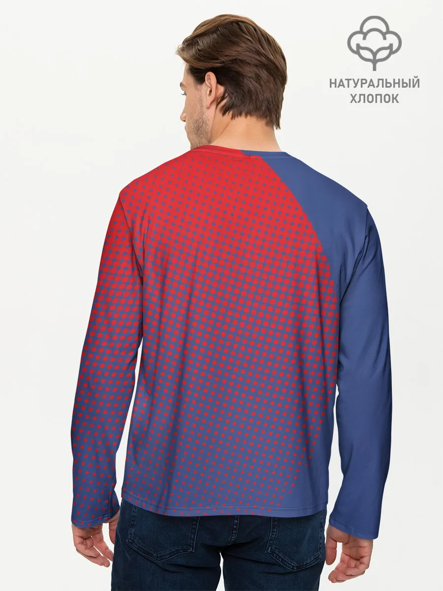 Мужской лонгслив базовый / Медведь