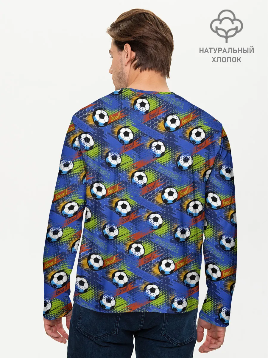 Мужской лонгслив базовый / Goal