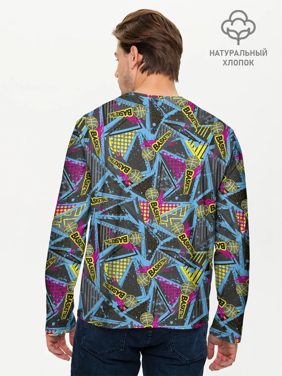 Мужской лонгслив базовый / BASKETBALL