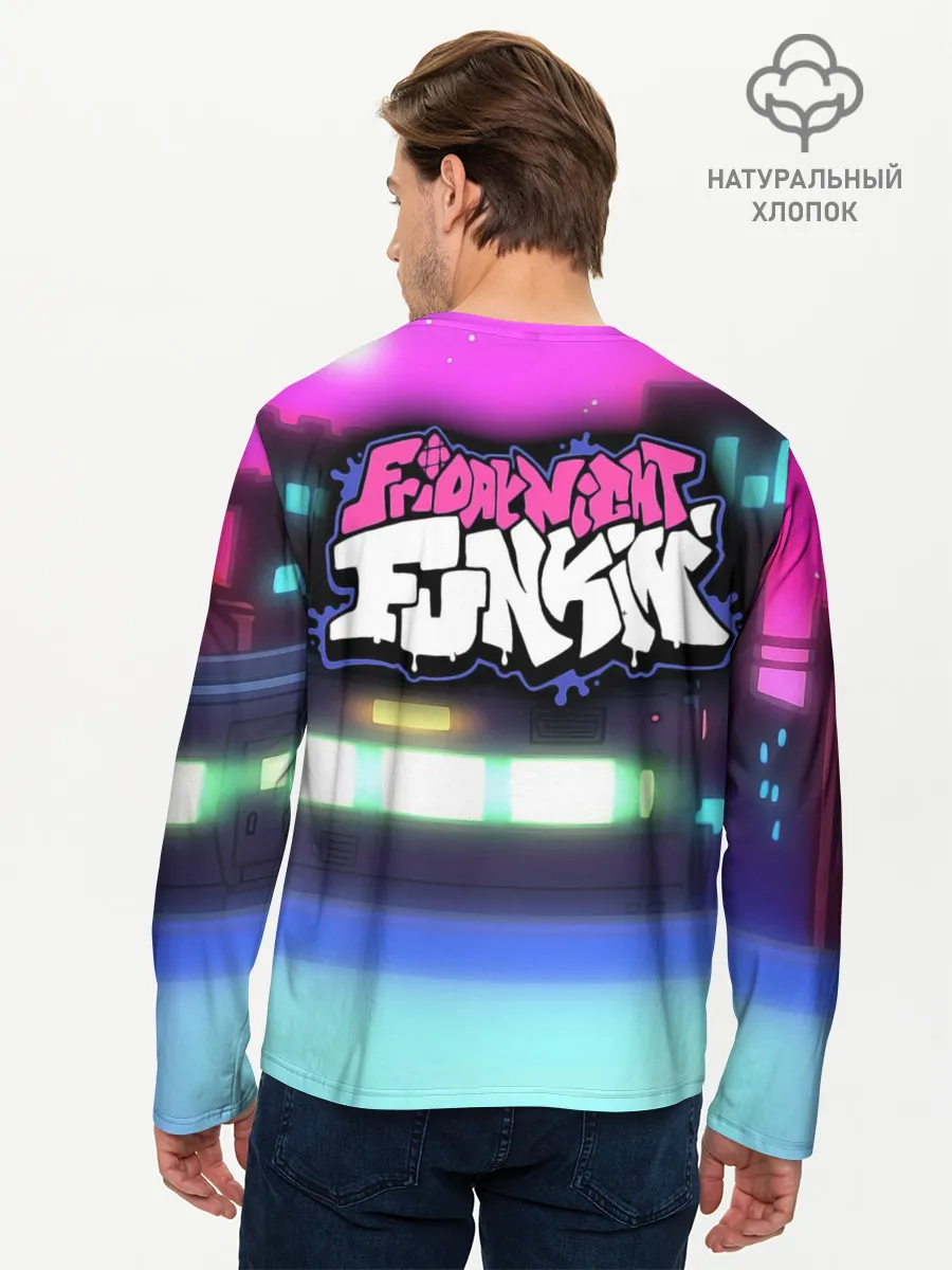 Мужской лонгслив базовый / Friday Night Funkin