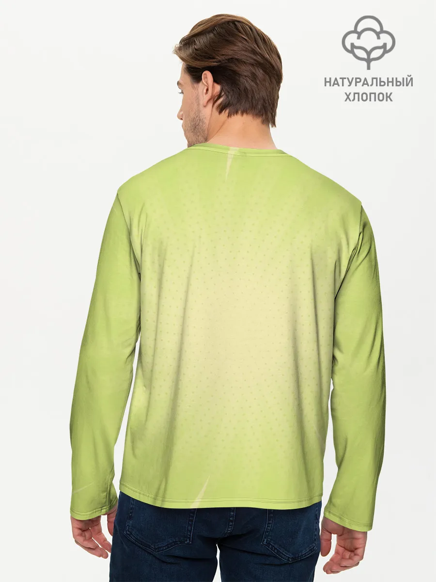 Мужской лонгслив базовый / Крутые бобры