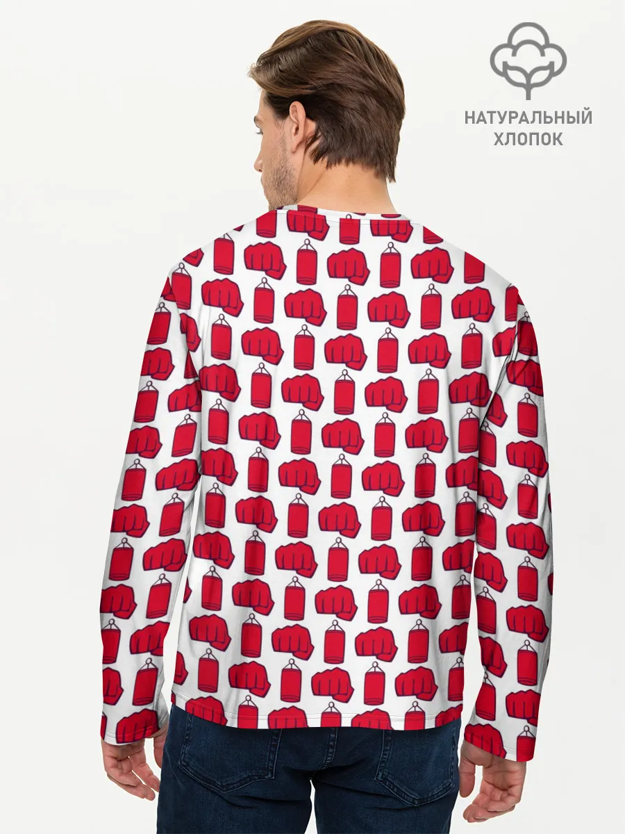 Мужской лонгслив базовый / KickBoxing