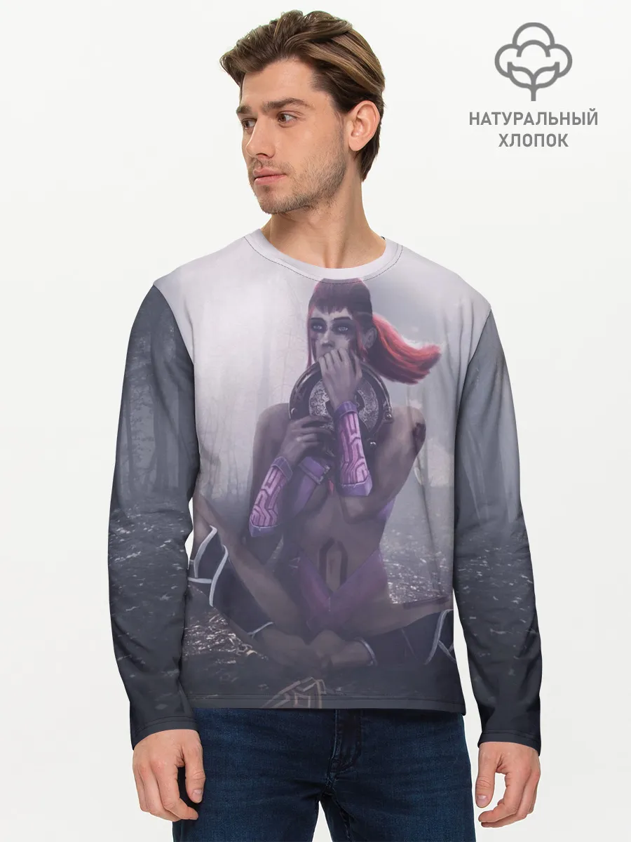 Мужской лонгслив базовый / Wei. The first Aegis | Dota 2