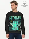 Мужской лонгслив базовый / CatHulhu
