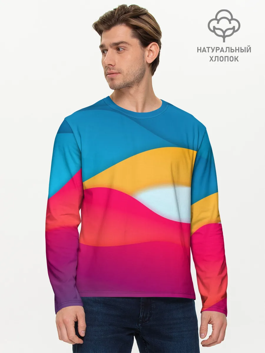 Мужской лонгслив базовый / Палитра Цвета