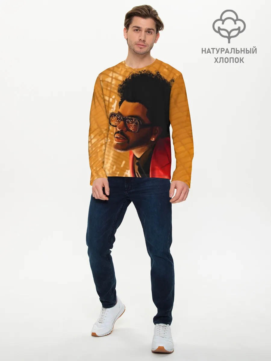 Мужской лонгслив базовый / After Hours - The Weeknd