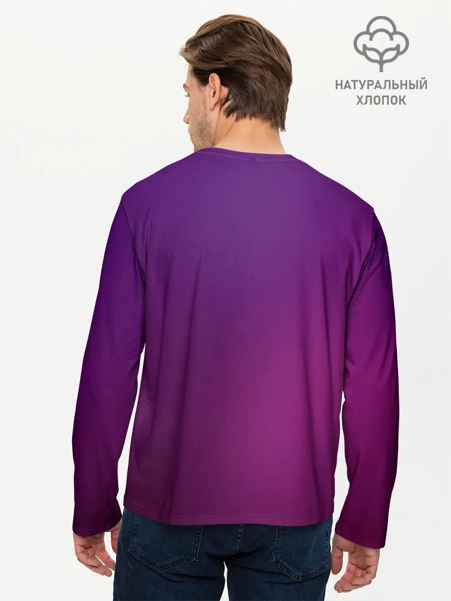 Мужской лонгслив базовый / The Weeknd - Blinding Lights