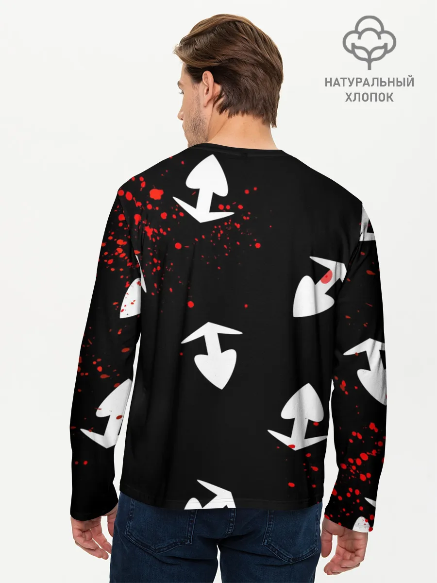 Мужской лонгслив базовый / Плащ Хяккимару