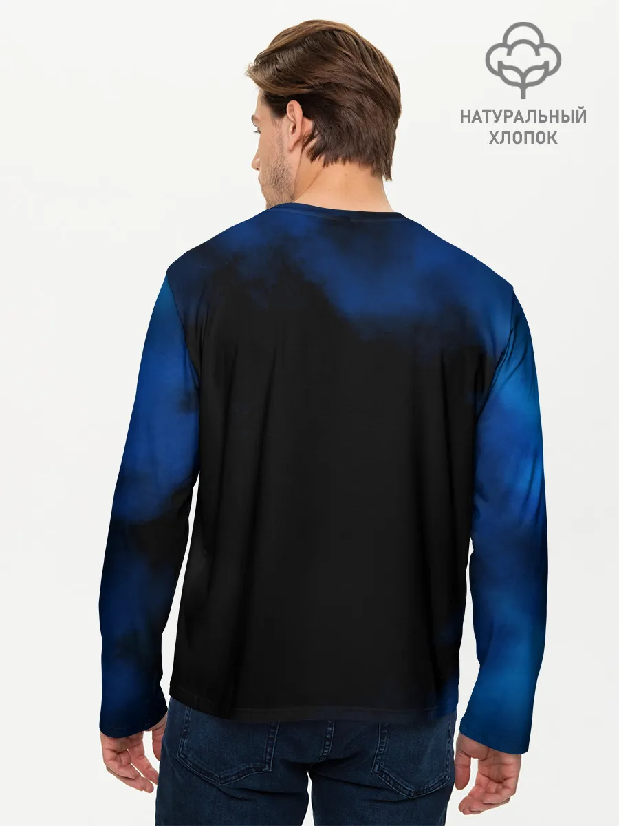 Мужской лонгслив базовый / Винсмок Санджи | One Piece