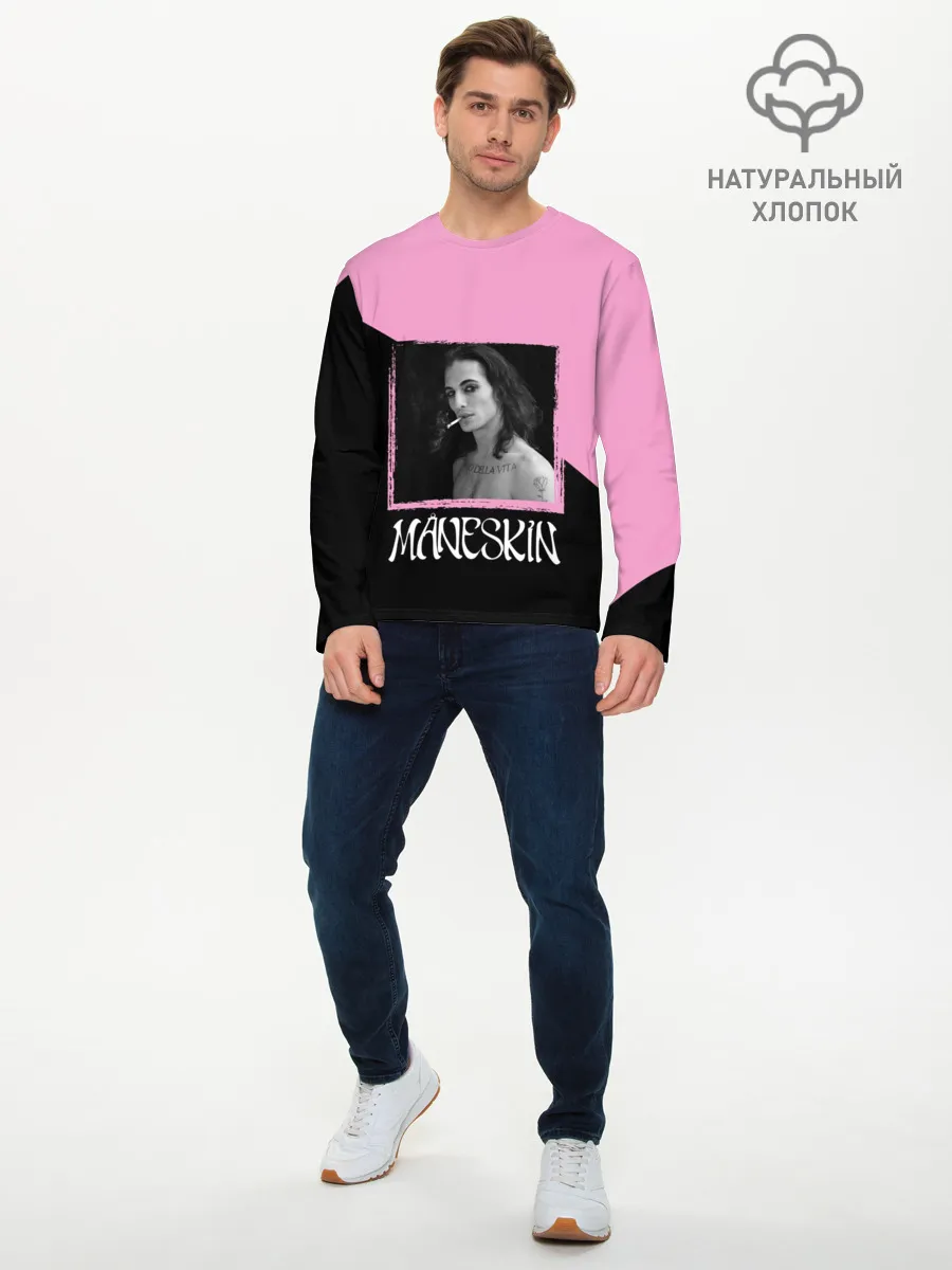 Мужской лонгслив базовый / Maneskin> Domiano