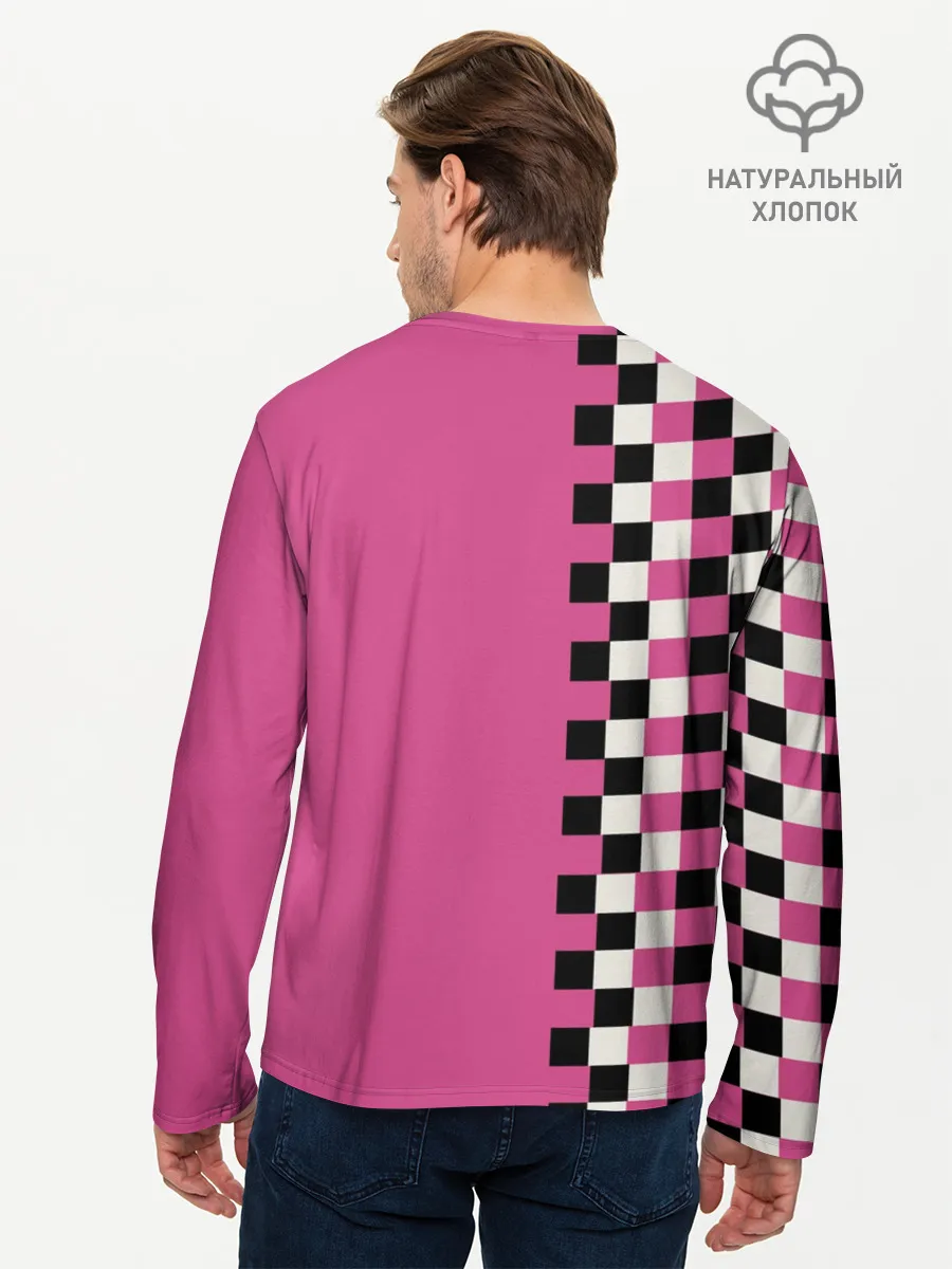 Мужской лонгслив базовый / Энди Уорхолл. Одри Хебберн