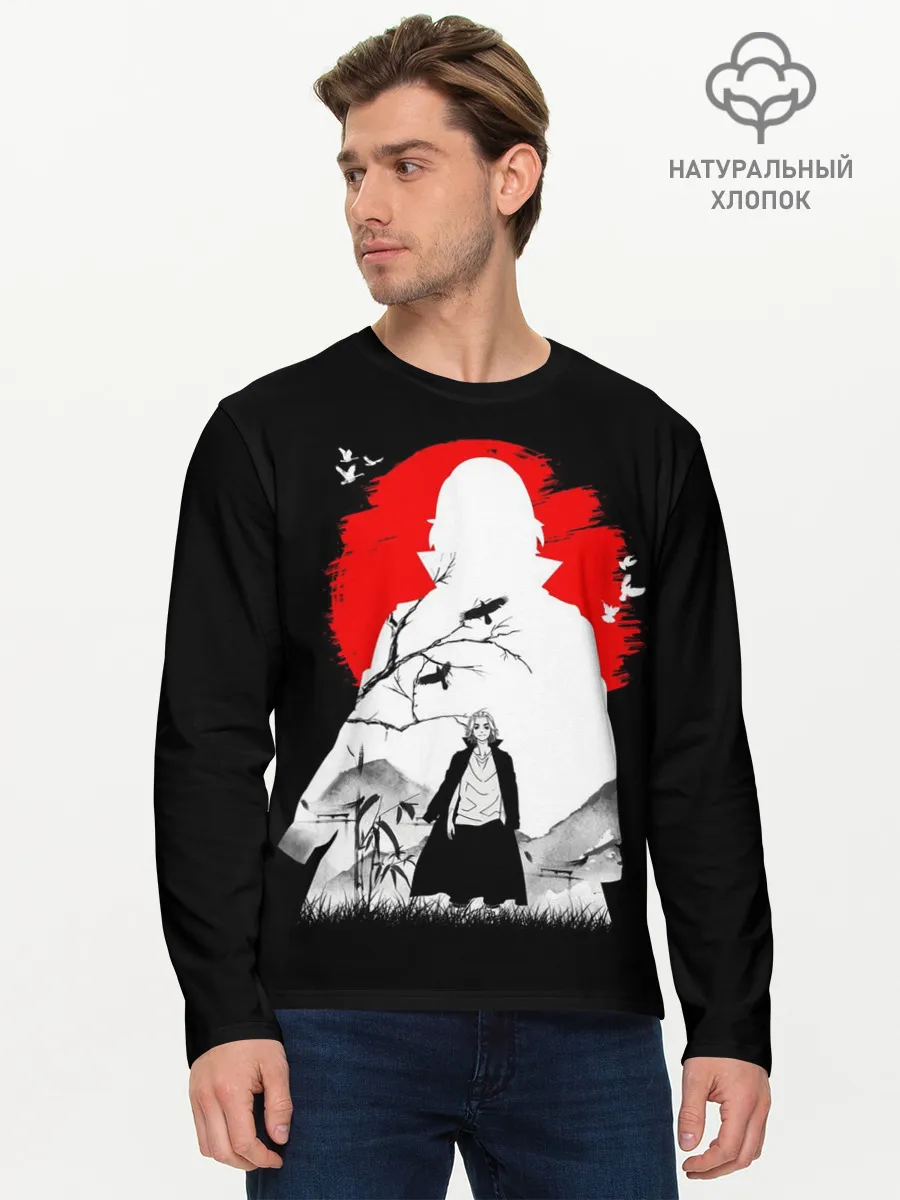 Мужской лонгслив базовый / MIkki токийские мстители микки
