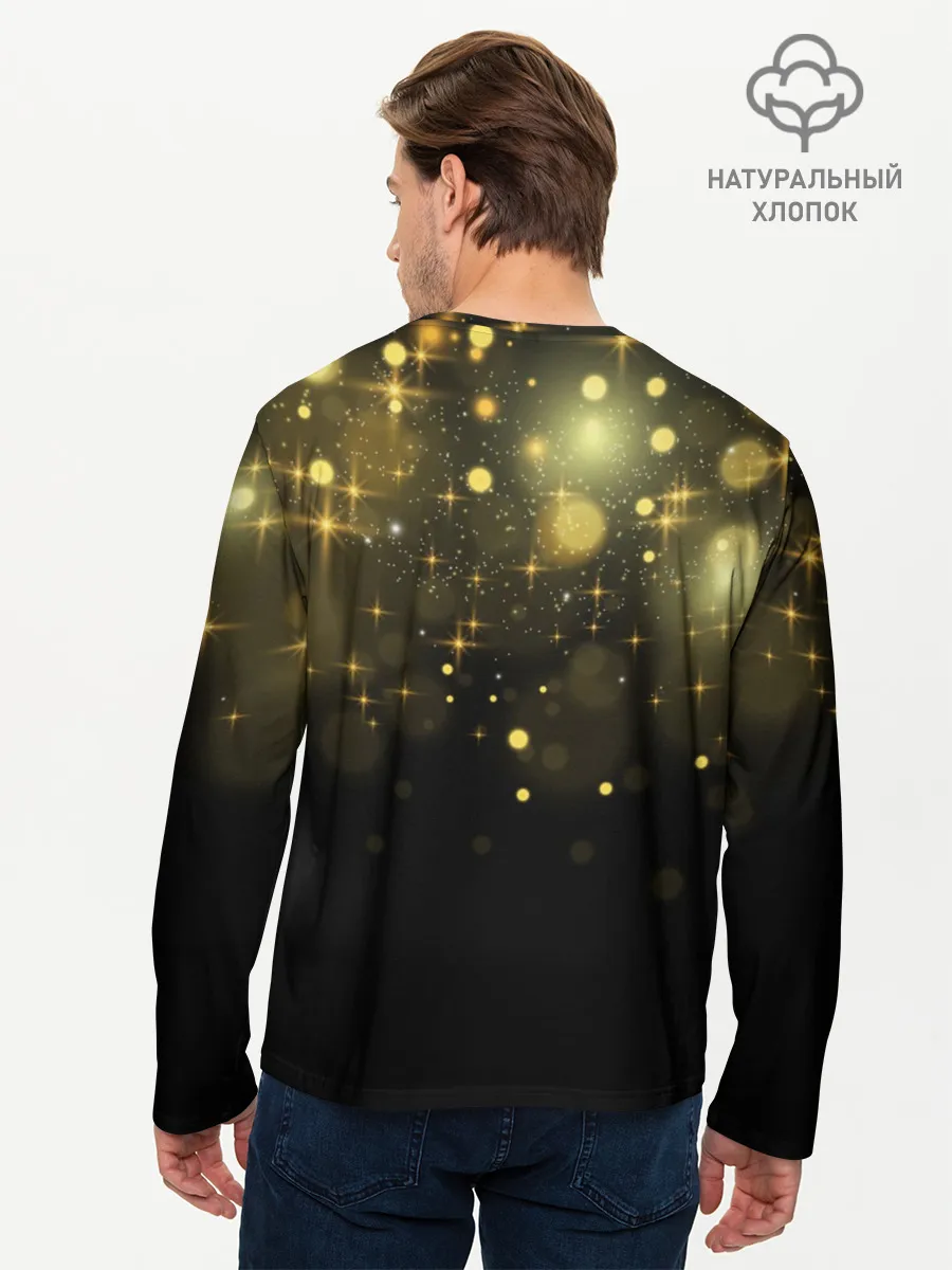 Мужской лонгслив базовый / Губы