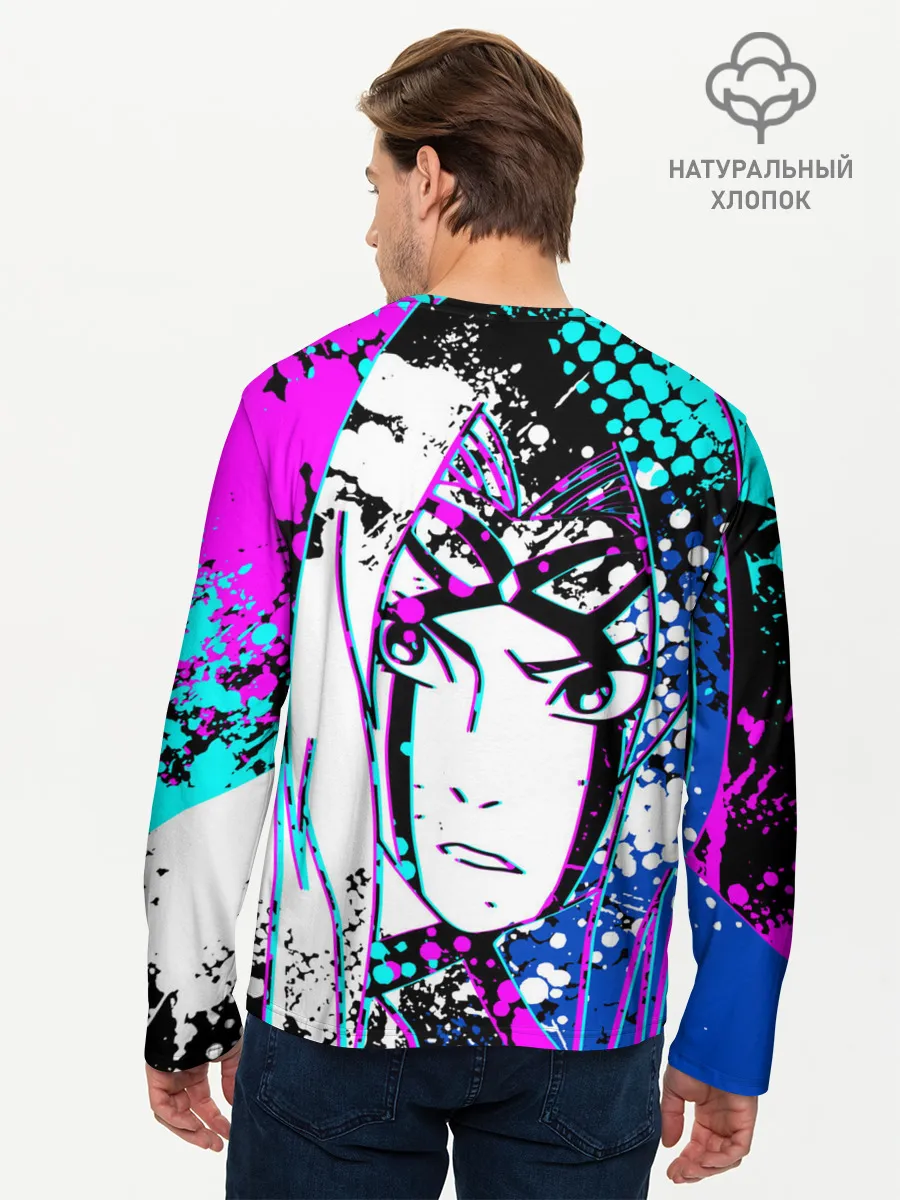 Мужской лонгслив базовый / Цунаде