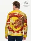 Мужской лонгслив базовый / Китайский Дракон, China Dragon