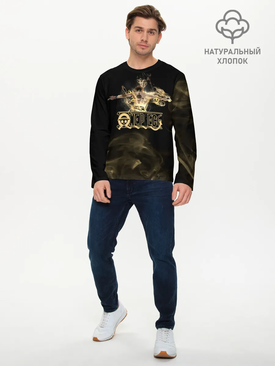 Мужской лонгслив базовый / Портгас Д. Эйс One Piece