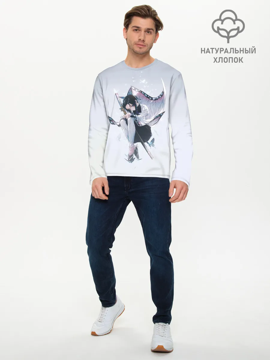 Мужской лонгслив базовый / Канае Котё