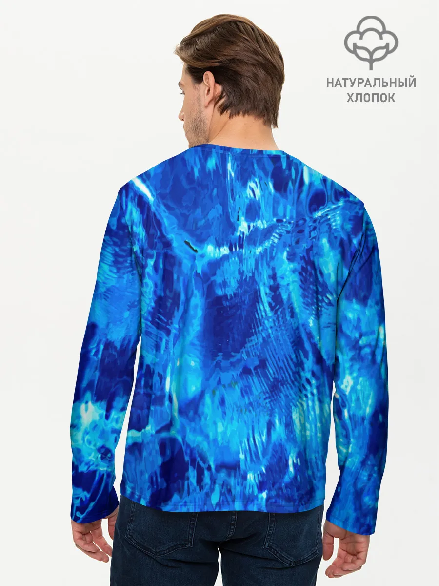 Мужской лонгслив базовый / Жаркая Пустыня