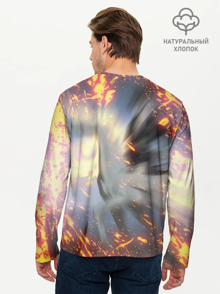 Мужской лонгслив базовый / Хяккимару и Мидоро | Дороро