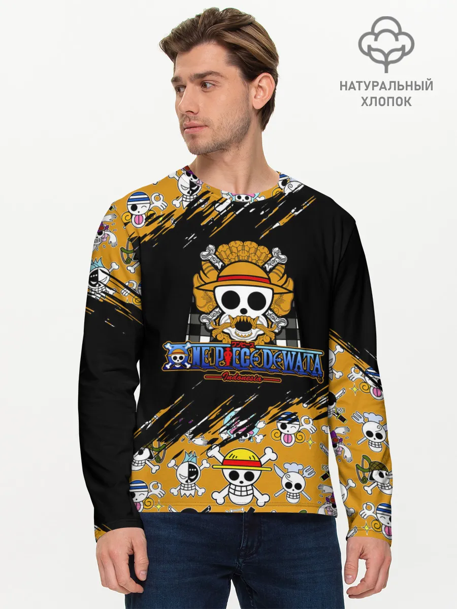 Мужской лонгслив базовый / One Piece Dewata Indonesia