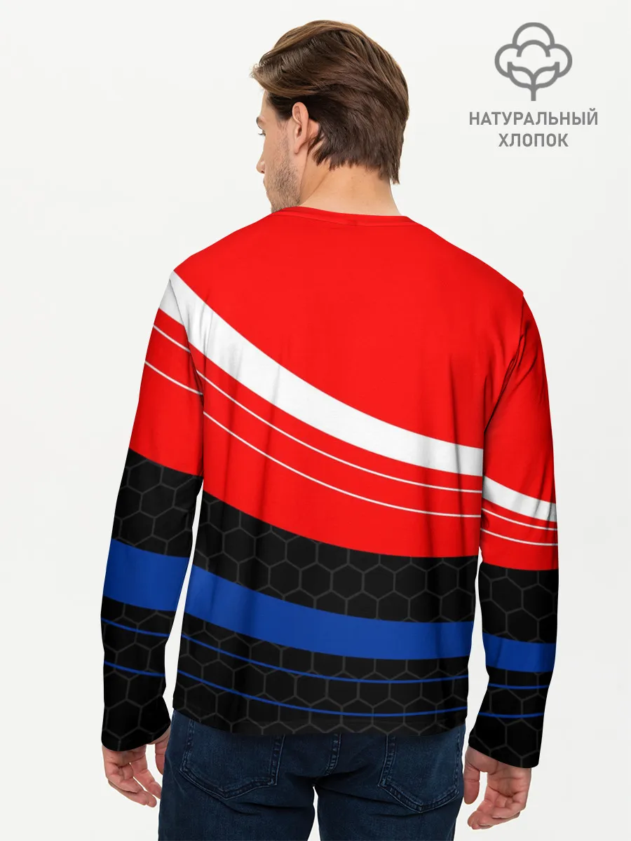 Мужской лонгслив базовый / SUZUKI / СУЗУКИ / МОТОСПОРТ